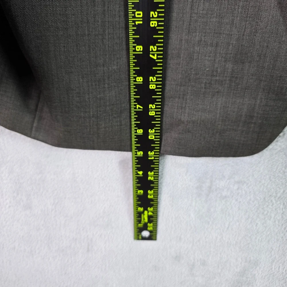 Lauren Ralph Lauren Men 44S Gray 100% Wool Two Button Blazer Sport Coat 44 Short